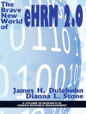 cover image of The Brave New World of eHRM 2.0